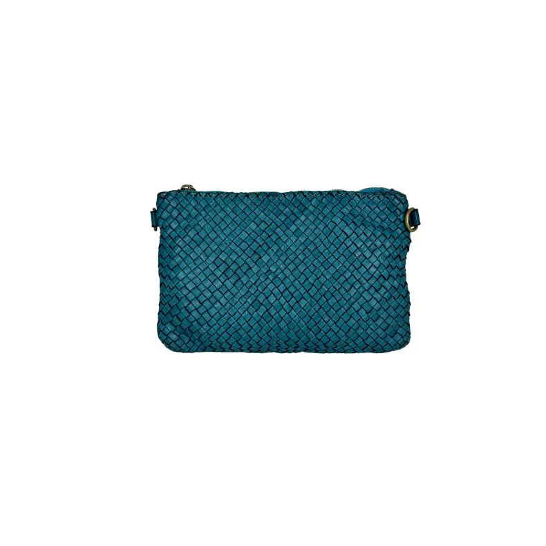Maya Small – Woven Clutch Bag