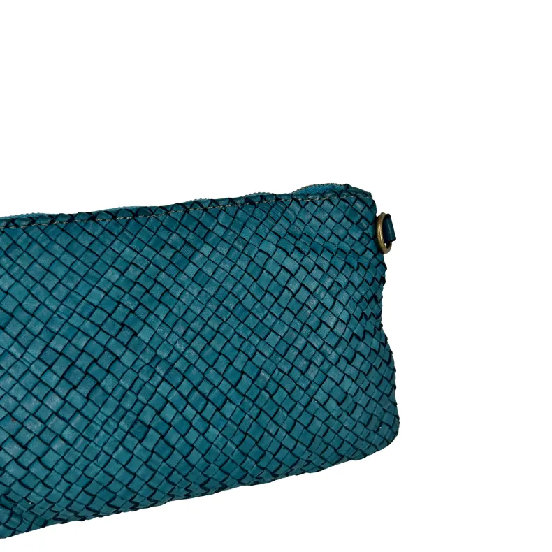 Maya Small – Woven Clutch Bag
