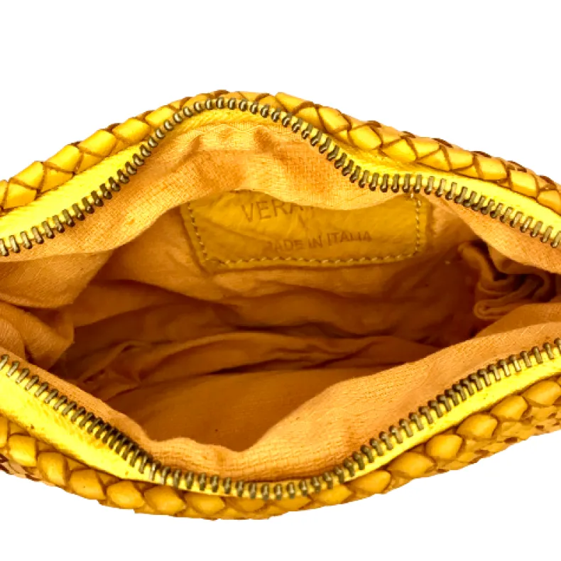 Maya Small – Woven Clutch Bag