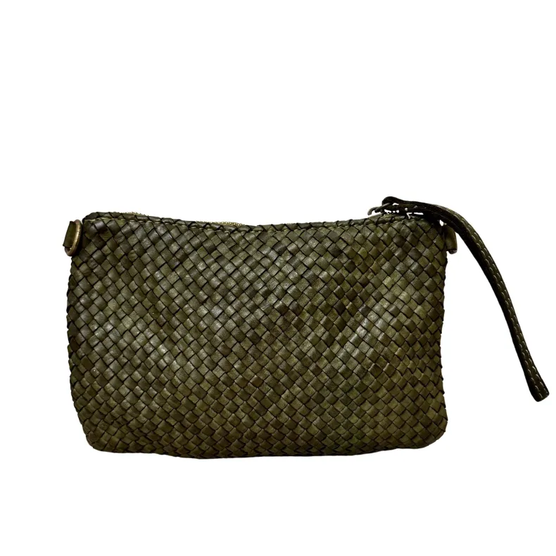 Maya Small – Woven Clutch Bag