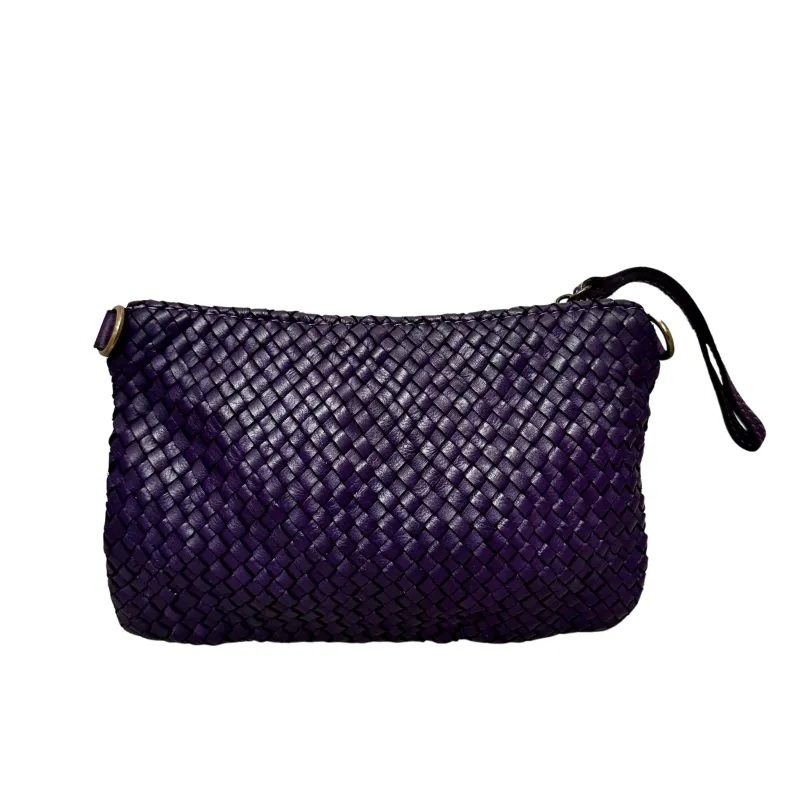 Maya Small – Woven Clutch Bag