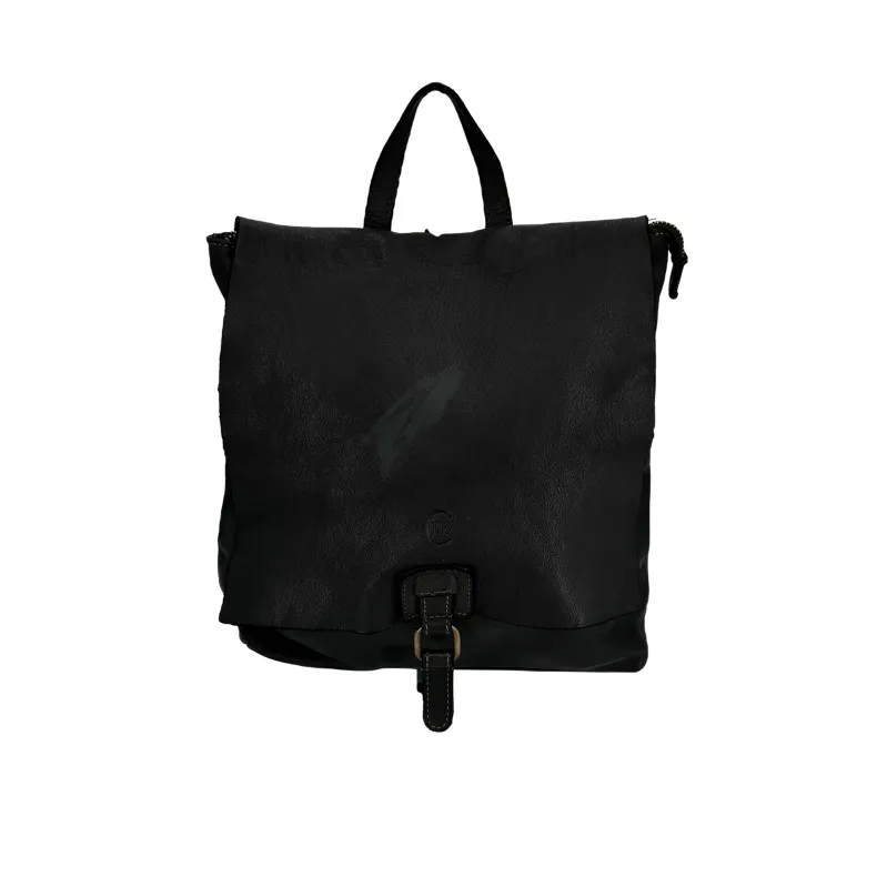 Meri – Handcrafted Backpack In Smooth Washed Leather