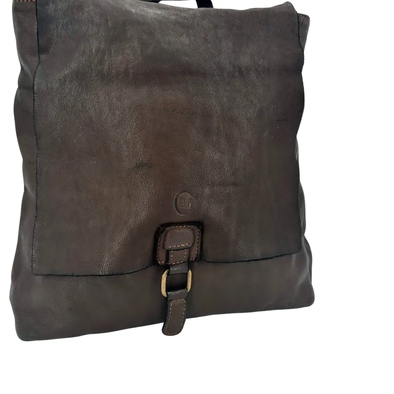 Meri – Handcrafted Backpack In Smooth Washed Leather