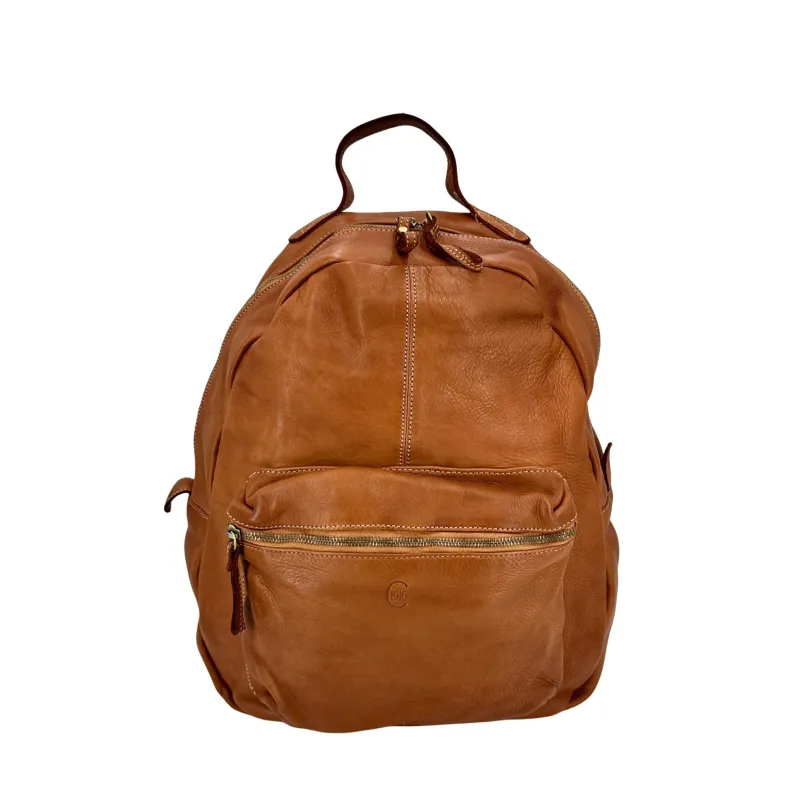 Milano – Smooth Washed Leather Backpack