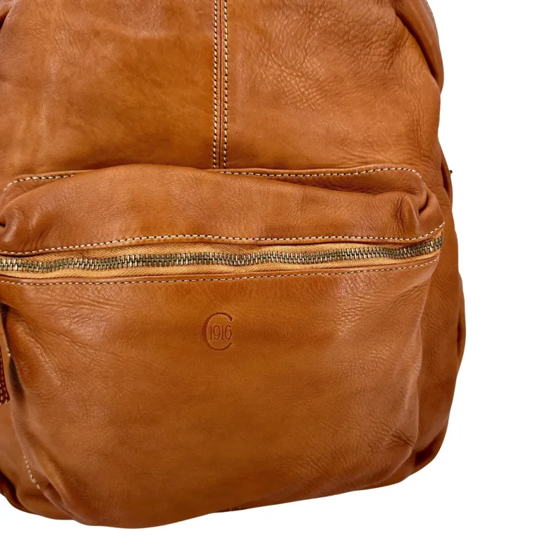 Milano – Smooth Washed Leather Backpack
