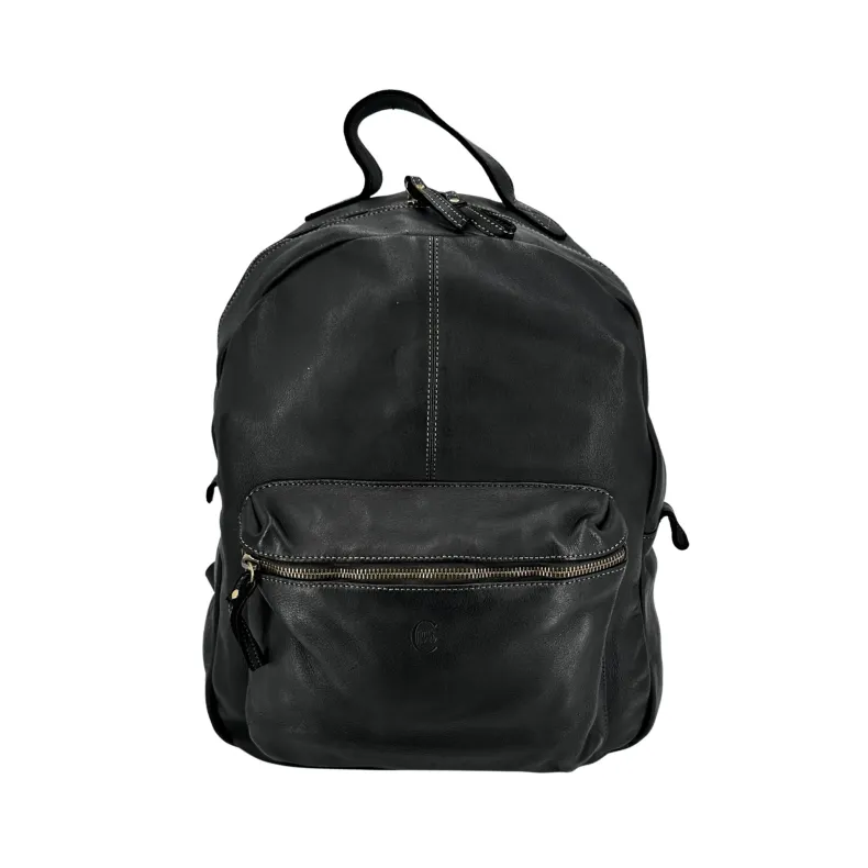 Milano – Smooth Washed Leather Backpack