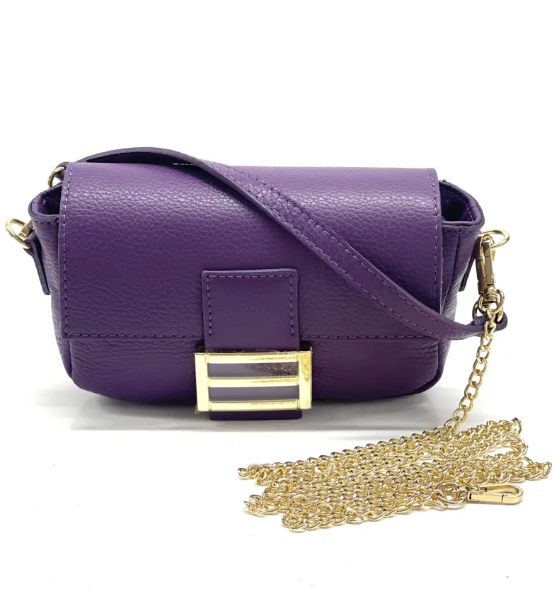 Minibag With Double Fabric Shoulder Strap