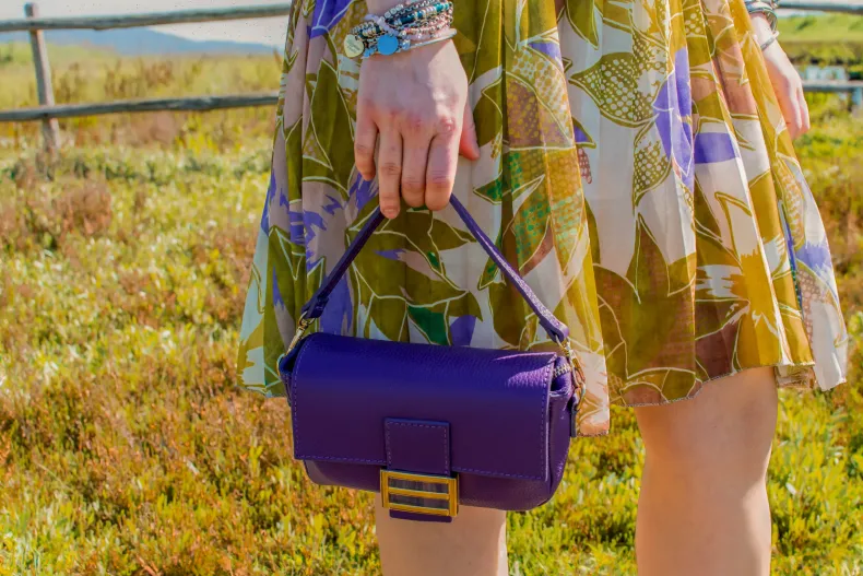 Minibag With Double Fabric Shoulder Strap