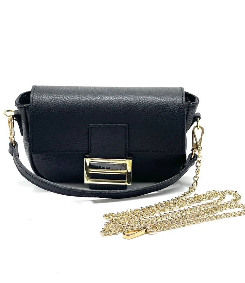 Minibag With Double Fabric Shoulder Strap