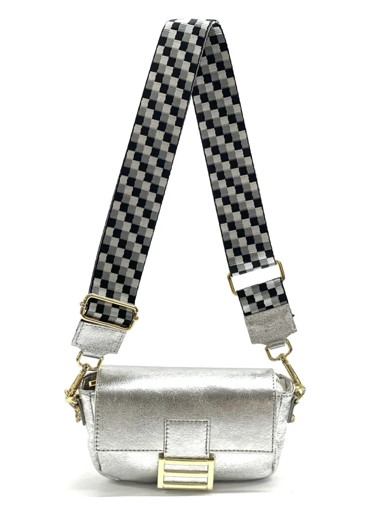 Minibag With Double Fabric Shoulder Strap