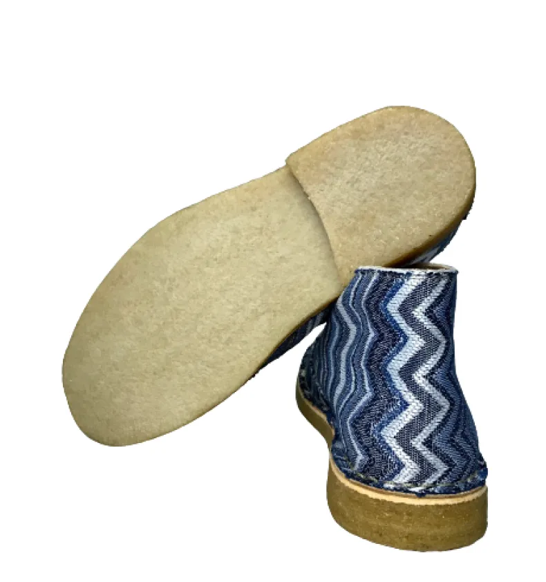 Missoni Artisan Blue Ankle Boot