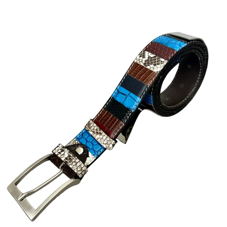 Mix 1 – Multicolor Leather Belt