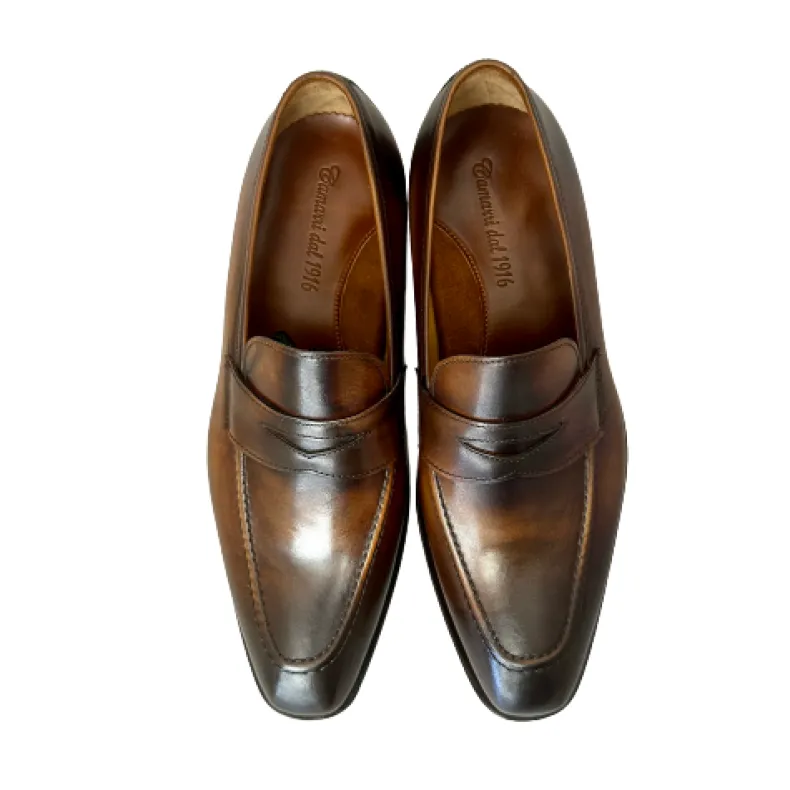 Moccasin Mod. Brown Brushed College – Luxury Collection