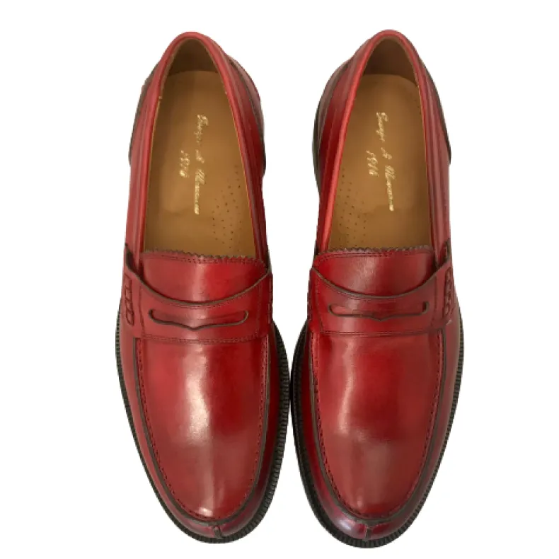 Moccasin Mod. Red College