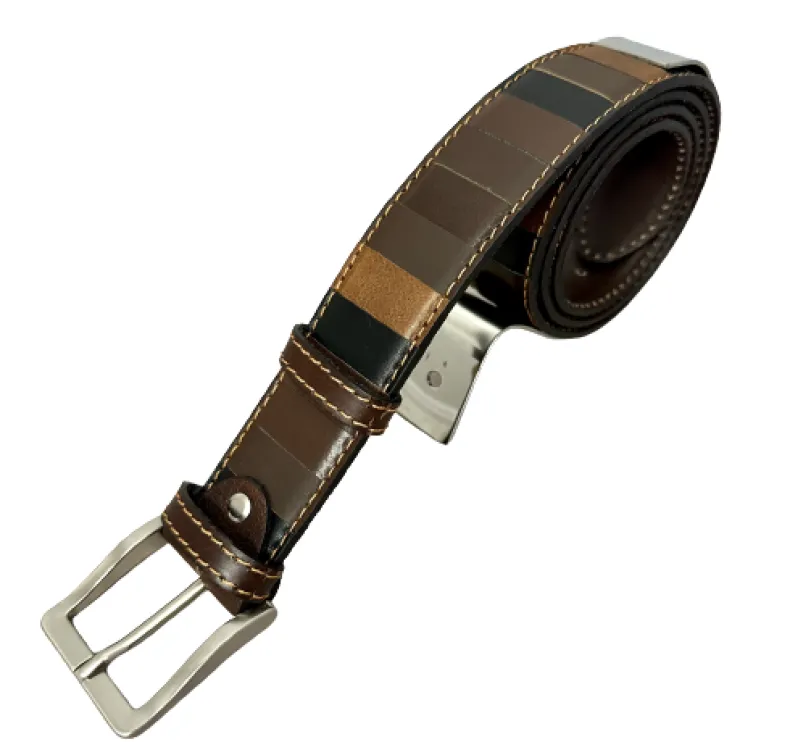 Multi 1 Dark Brown Handmade Belt
