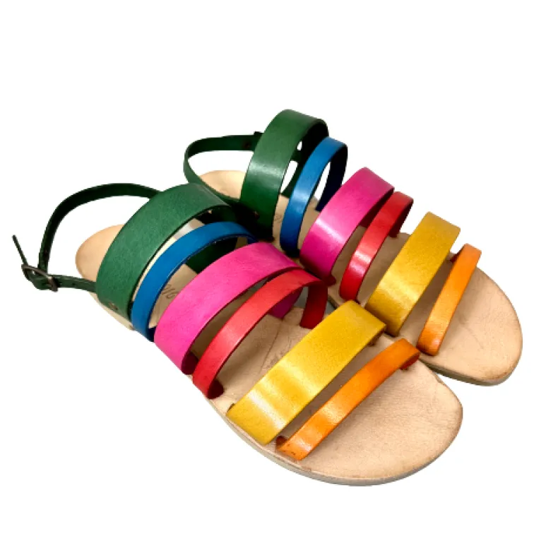 Multicolored Handcrafted Sandal