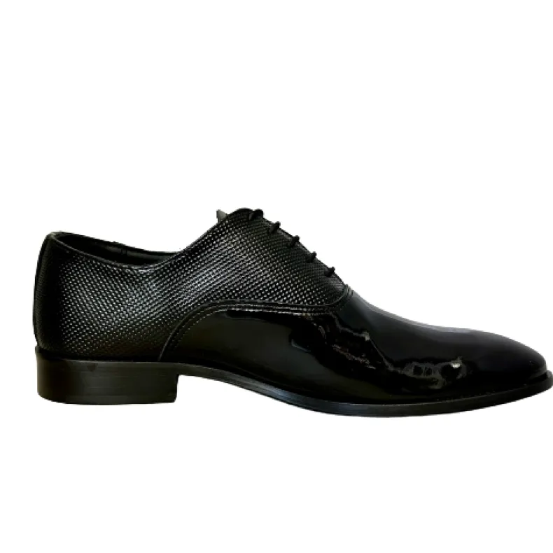 Oxford In Black Patent Stitched Blake