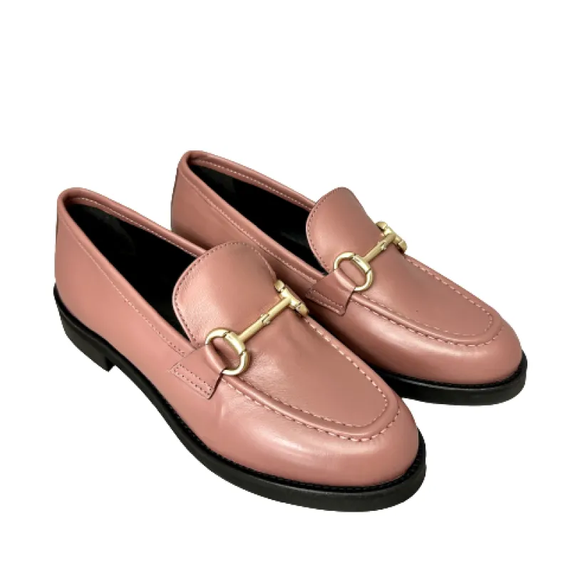 Pink Leather Moccasin With PFV Clamp