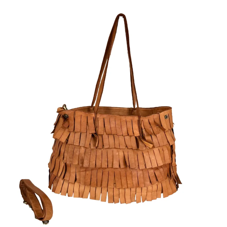 Piuma – Shopper With Fringes