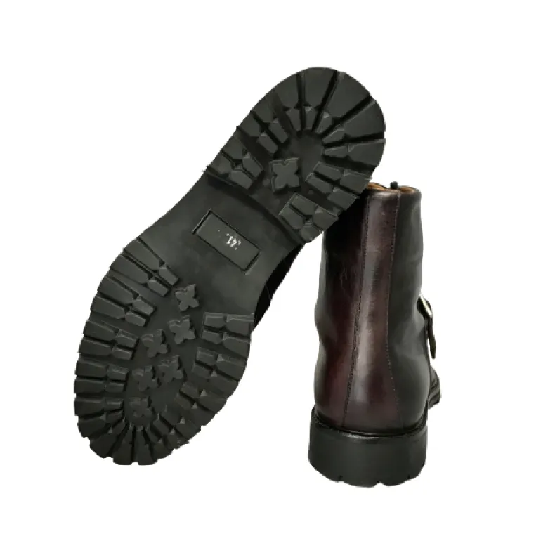 Plum Handcrafted Amphibian With Buckle