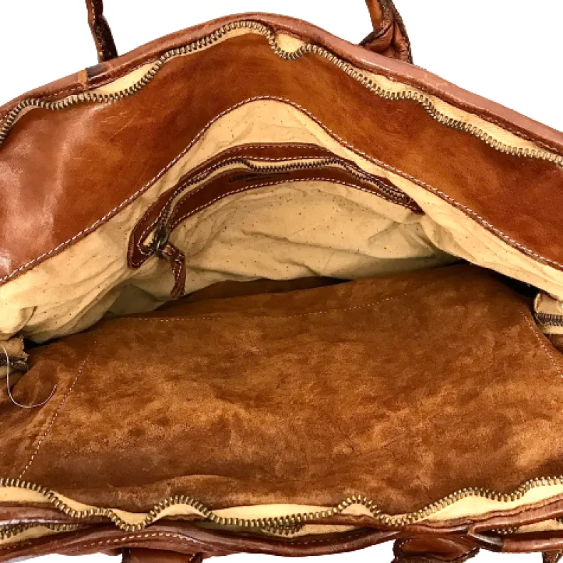 Professional Handcrafted Briefcase In Cowhide