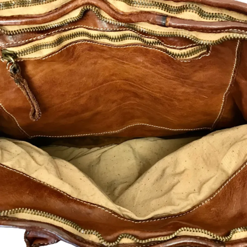 Professional Handcrafted Briefcase In Cowhide
