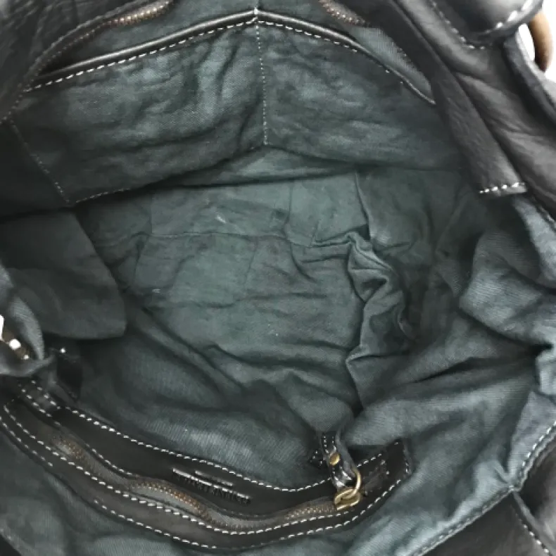 Quilted And Woven Effect Bag