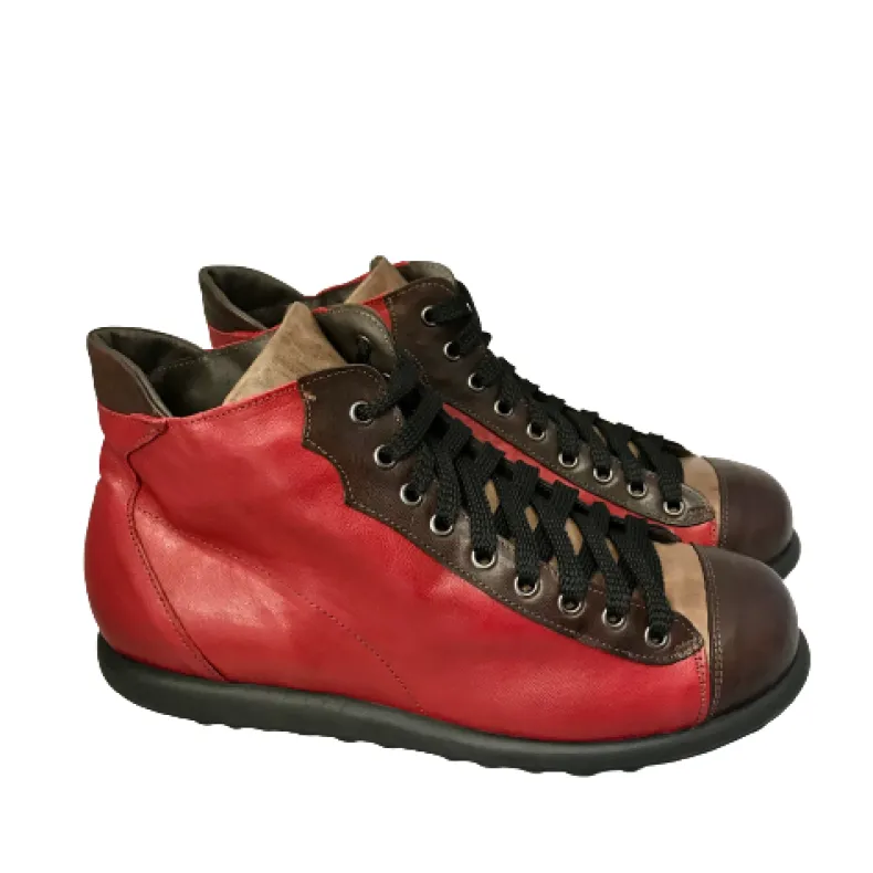 Red / Taupe / T.moro Boot