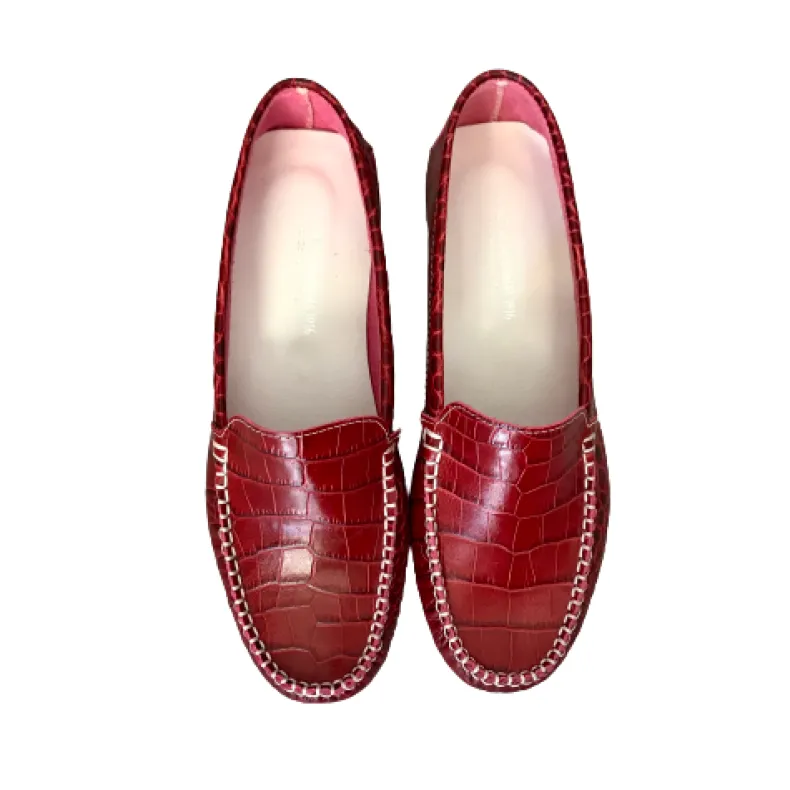 Red Crocodile Loafer