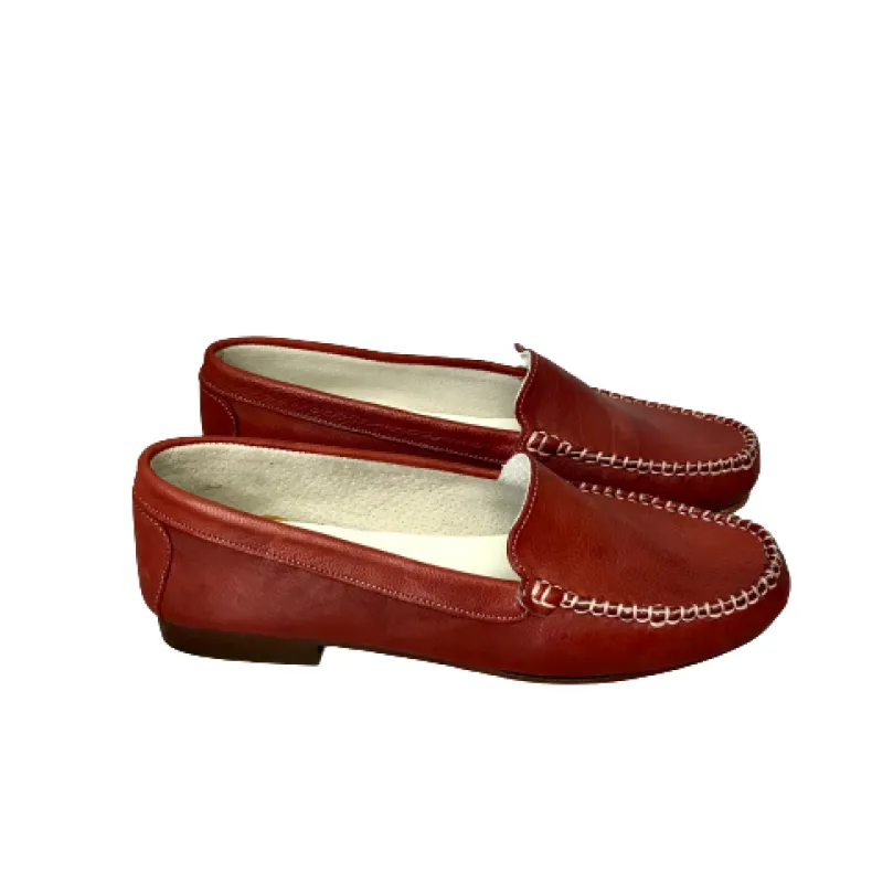 Red Wrinkled Moccasin