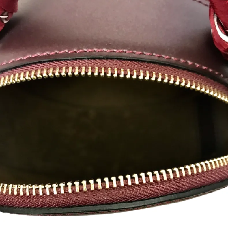 Rigid Eggplant Round Bag