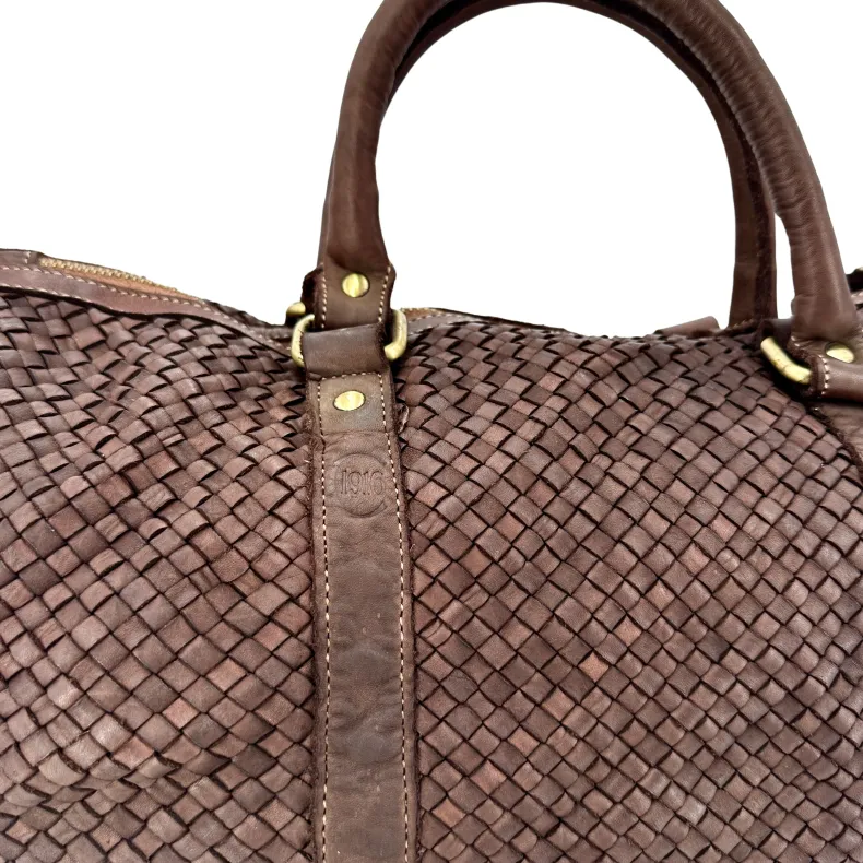 Rio – Woven Leather Bag