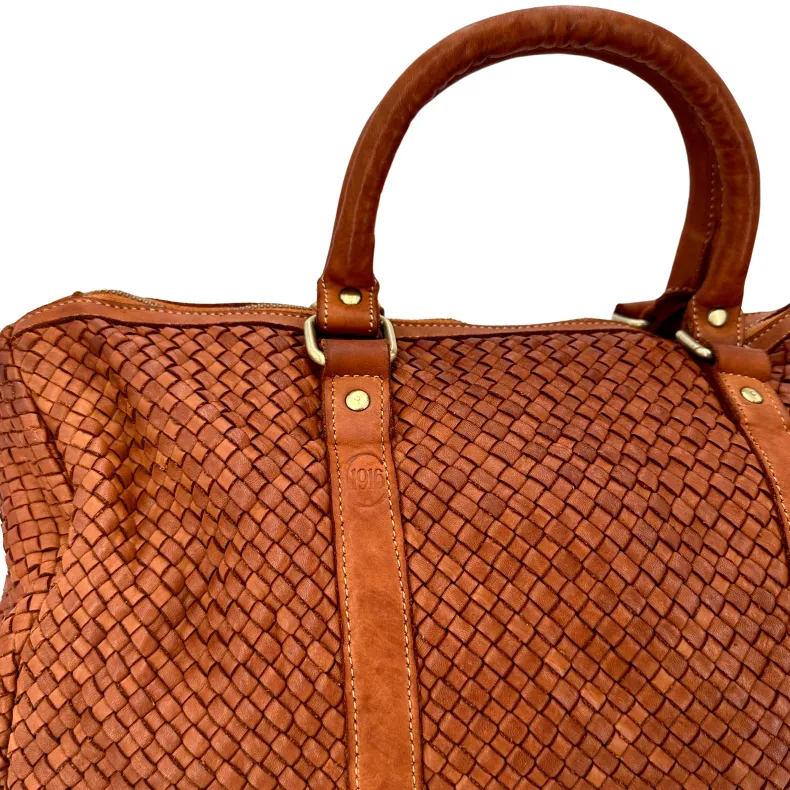 Rio – Woven Leather Bag