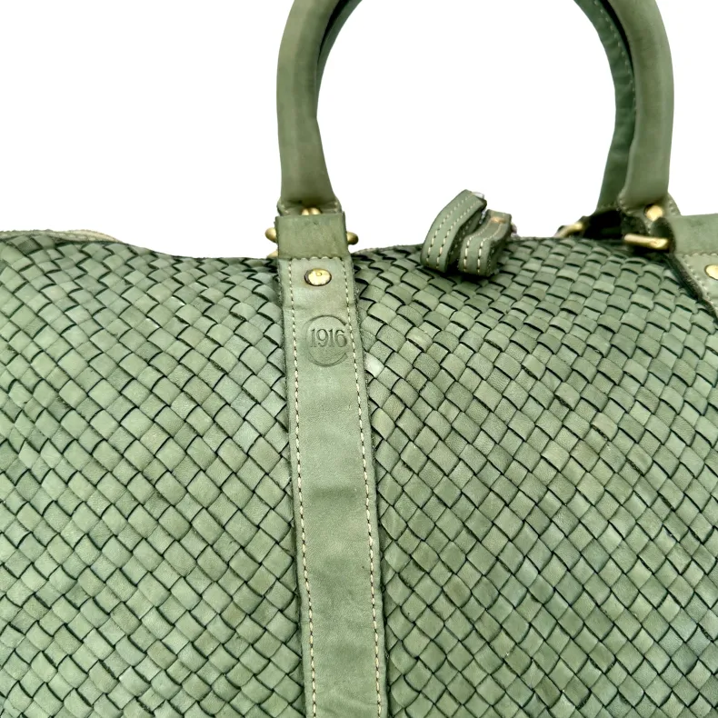 Rio – Woven Leather Bag