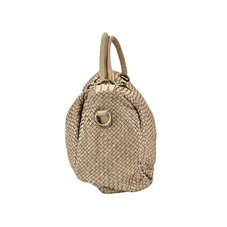 Rio – Woven Leather Bag