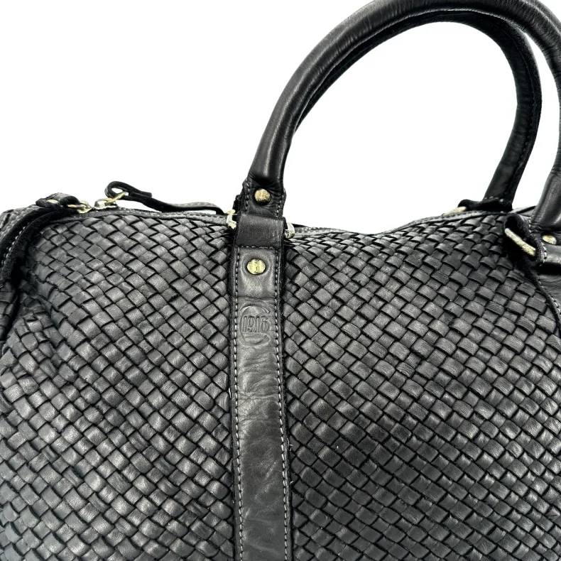 Rio – Woven Leather Bag