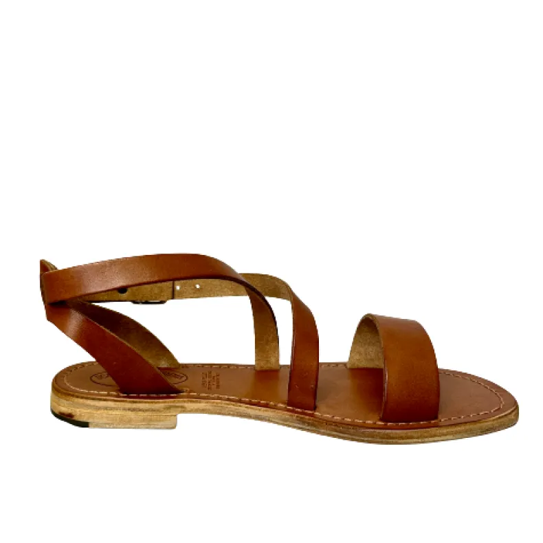 Sandal In Burnt Leather Mod. 6807