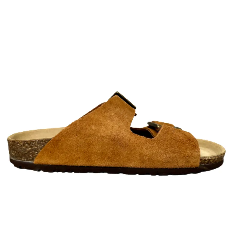 Slipper Bionatura Suede Brandy Vibram