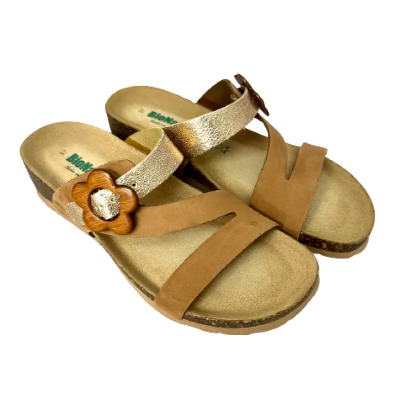 Slipper Bionatura Leather And Laminate