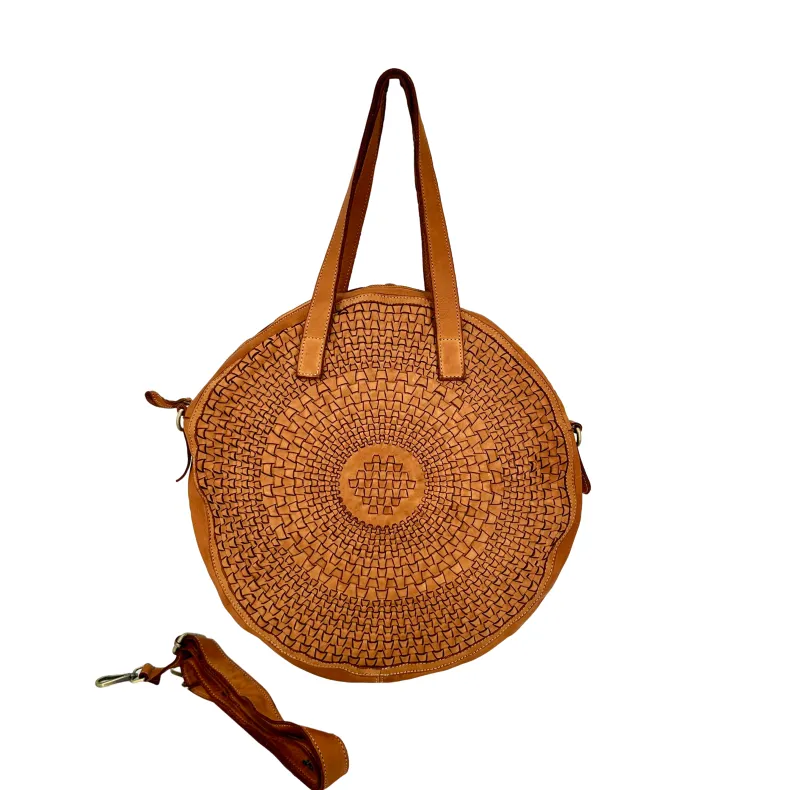 Sole Big – Round Woven Bag