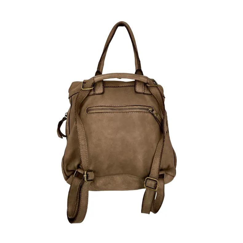 Stockholm – Woven Leather Backpack