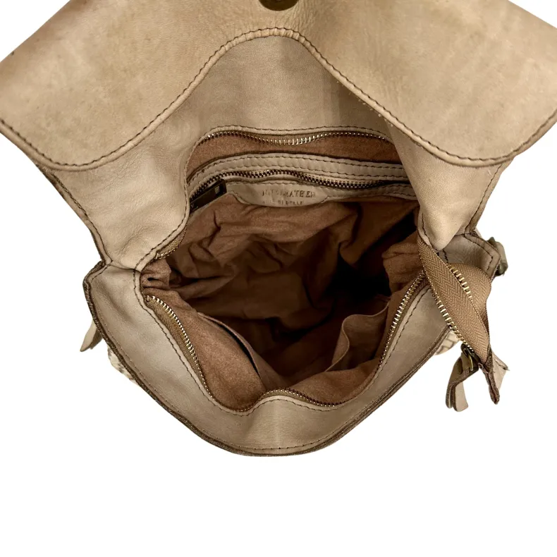 Stockholm – Woven Leather Backpack