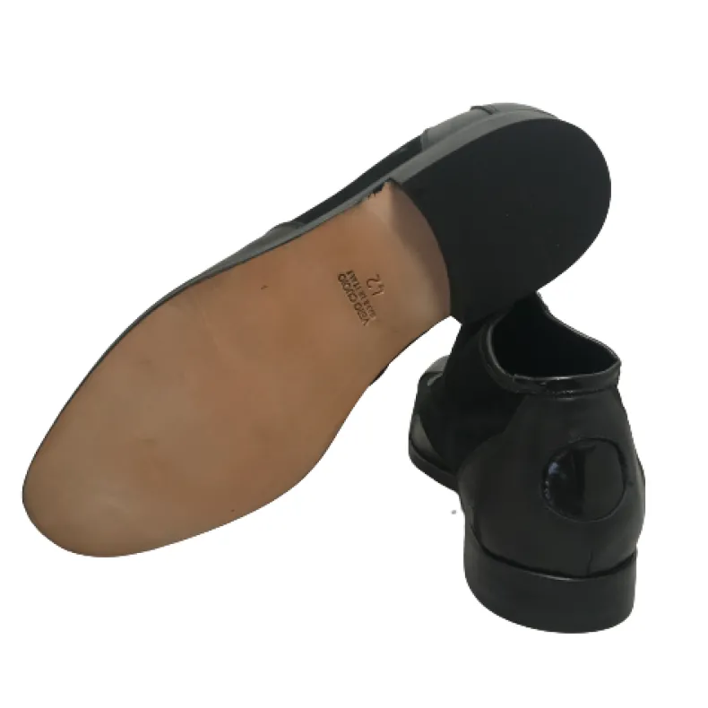 Tazio In Black Leather And Suede