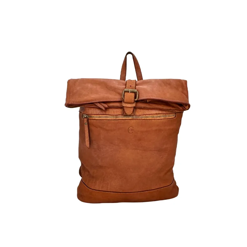 TURIN – Handcrafted Washed Leather Backpack