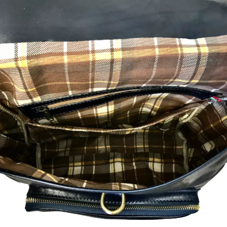 Unisex Handcrafted Backpack With Carabiner