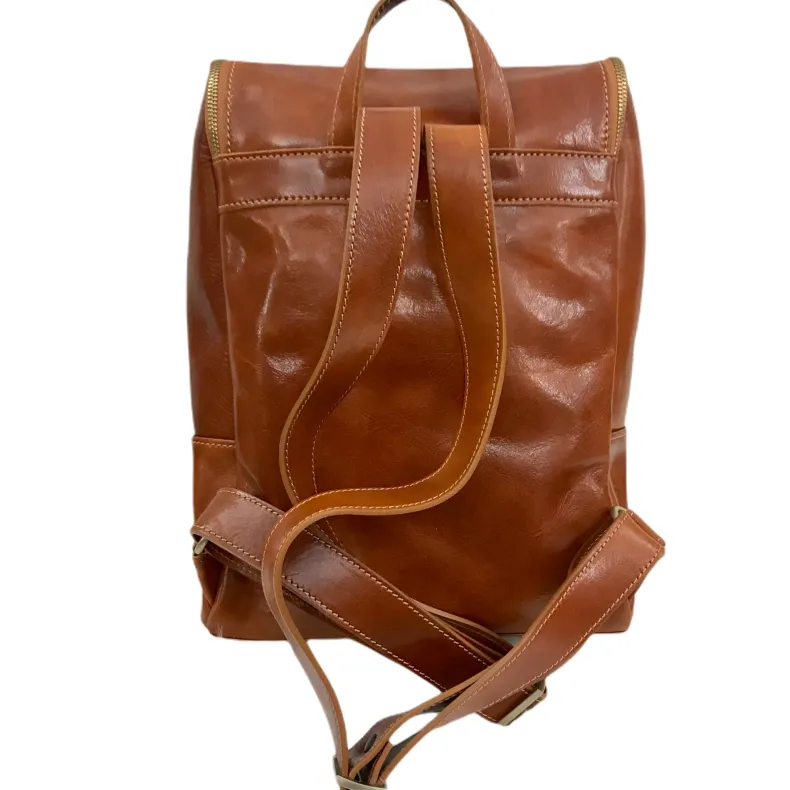 Unisex Handcrafted Backpack With Carabiner