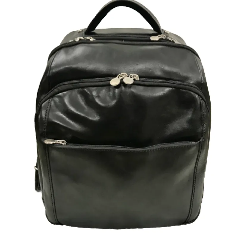 Unisex Handcrafted Backpack With 3 Compartments