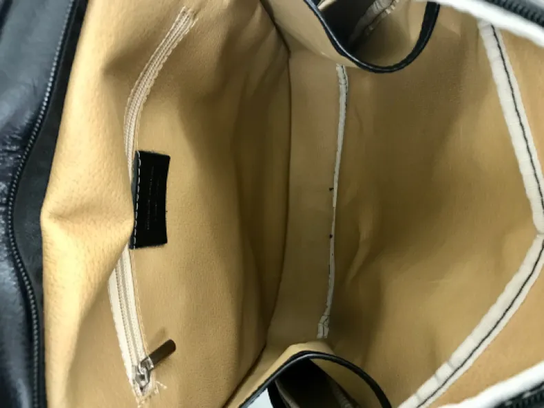 Unisex Handcrafted Backpack With 3 Compartments