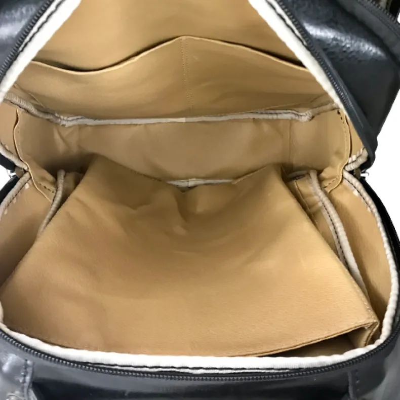 Unisex Handcrafted Backpack With 3 Compartments