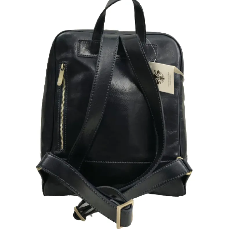 Unisex Handcrafted Backpack With 3 Compartments